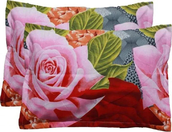 204 TC Cotton Double Floral Flat Bedsheet (Pack of 2 pillow cover) 🔥FOR THE 1ST 100 CUSTOMERS ONLY🔥CUSTOMERS ONLY🔥