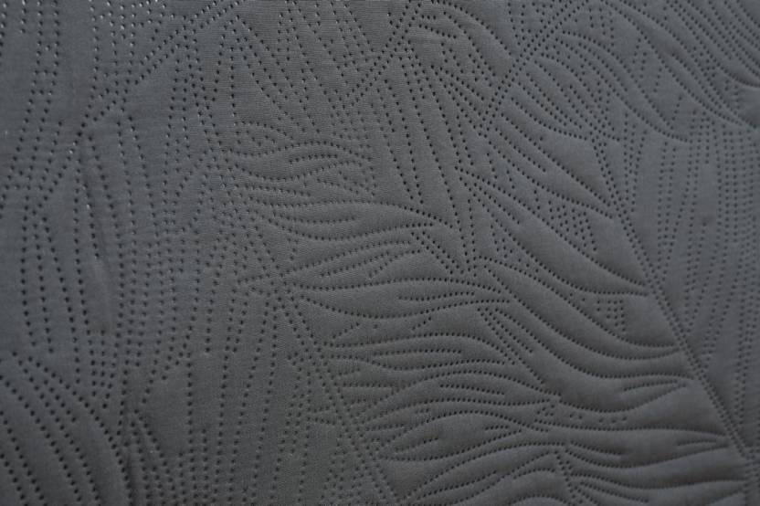 Elite 250 TC Cotton Double Solid Flat Bedsheet  (Pack of 1, Dark Grey)